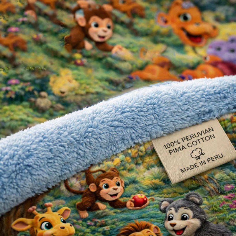 Super Warm and Adventurous 3D Plush Blanket